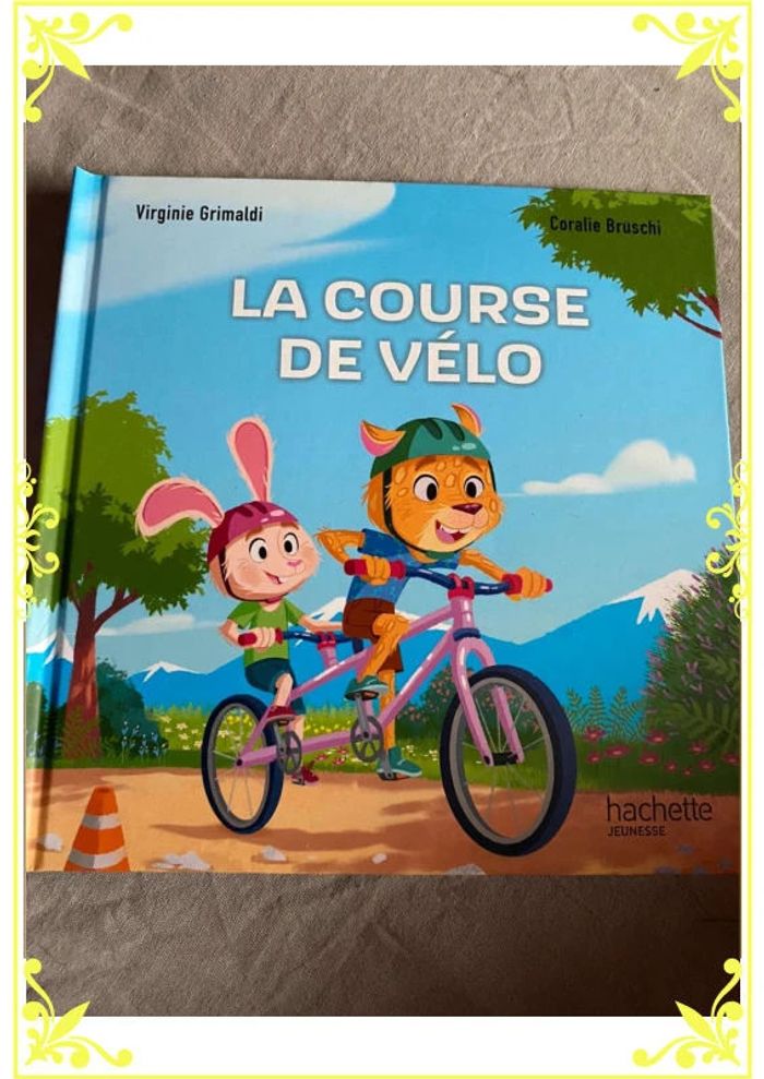 Livre La course de vélo