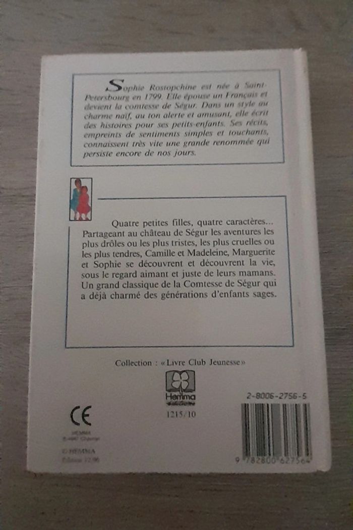 📚 Livre: Les petites filles modèles - La comtesse de Ségur - photo numéro 2