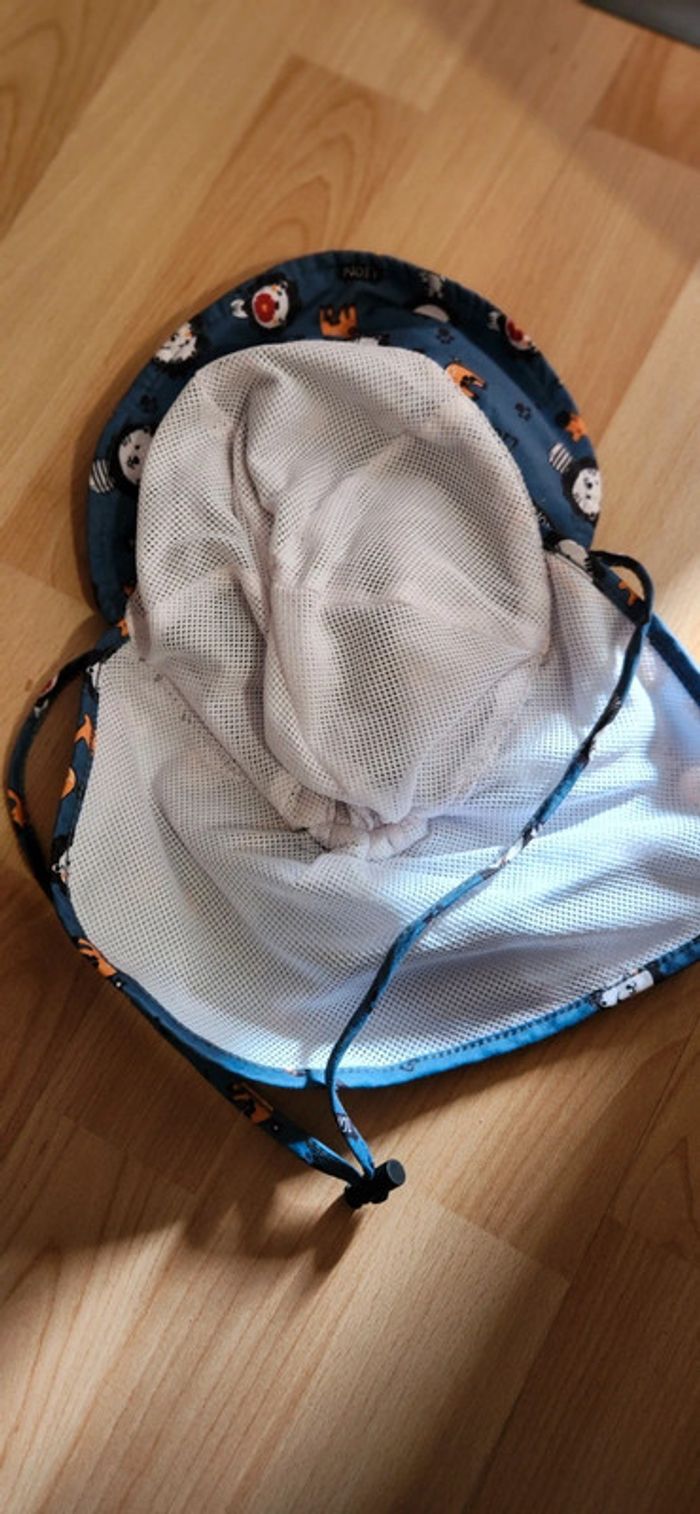 Casquette avec protection pour le cou - photo numéro 3