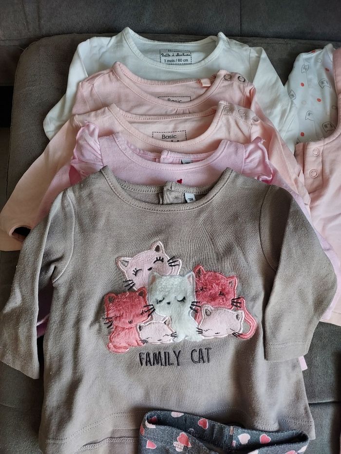 Lot vêtements fille 3 mois - photo numéro 5