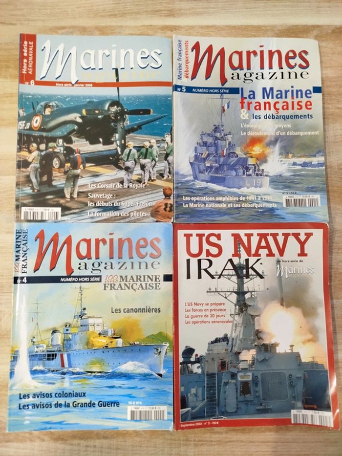 Lot 48 magazine marines - photo numéro 3