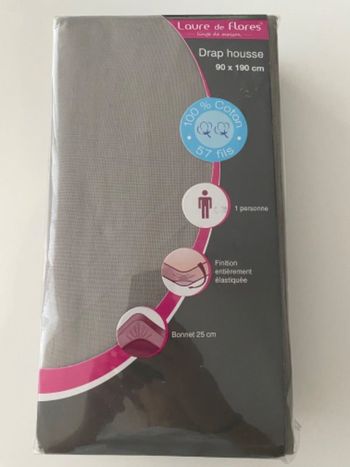 Drap housse neuf