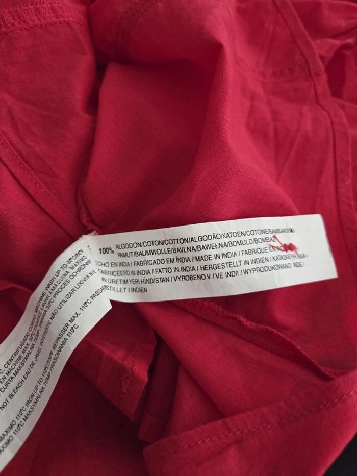 chemise Zara rouge taille Xs - photo numéro 5