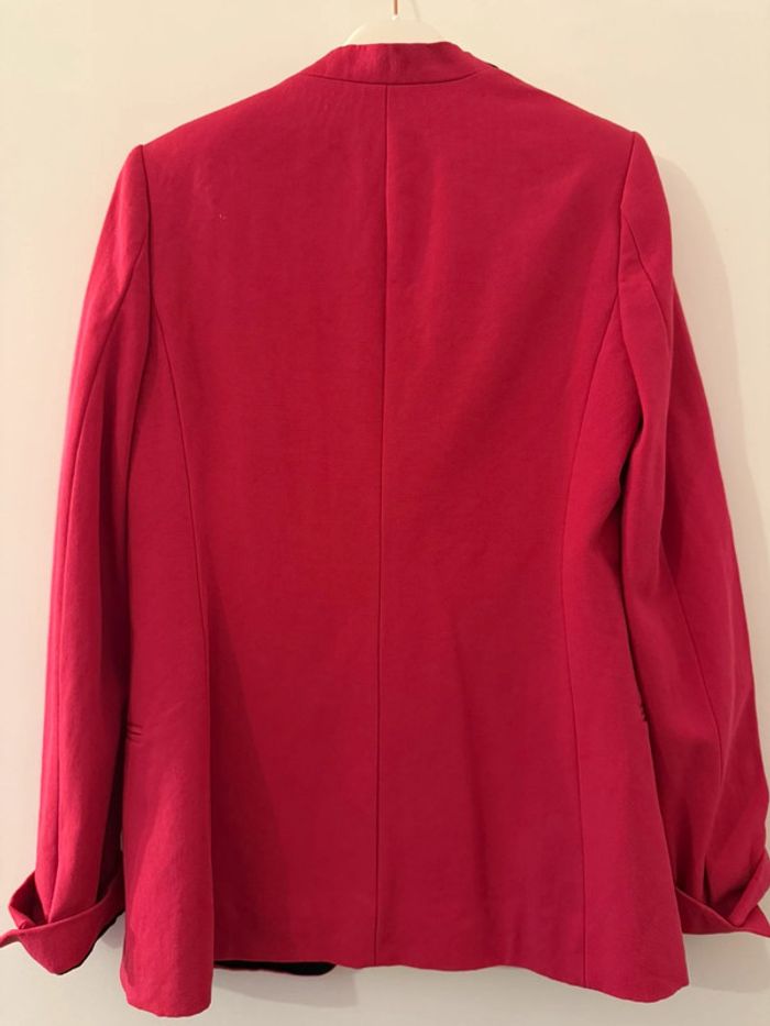 Blazer rose et noir Zara - photo numéro 6