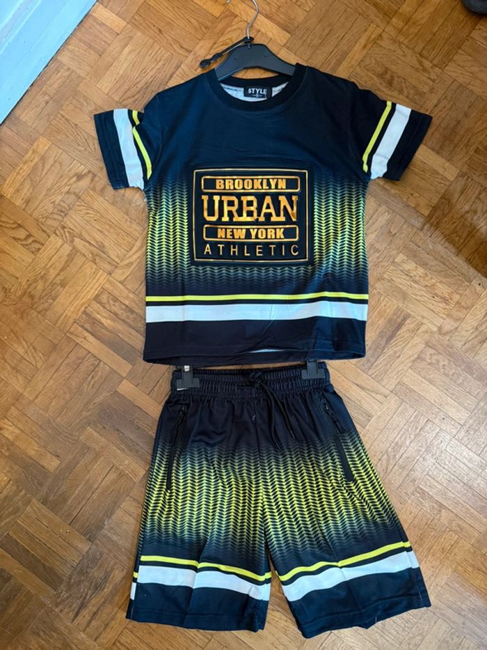 Ensemble pour garçons short et t-shirt - photo numéro 3