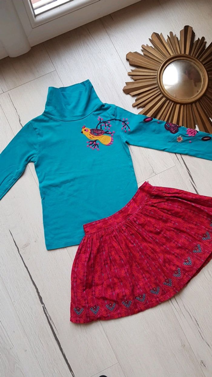 Ensemble 2 pieves fille 4ans dpam