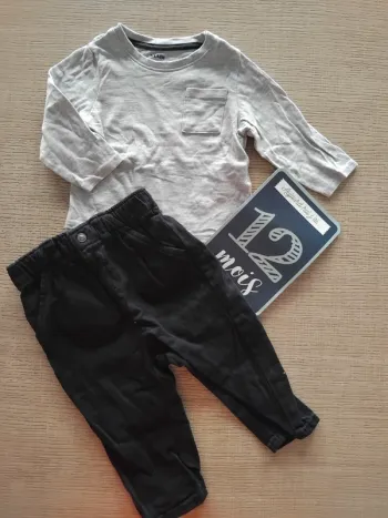 Ensemble 12 mois / 73-76 cm