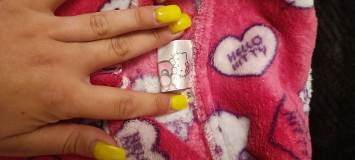 Peignoir hello kitty - photo numéro 2