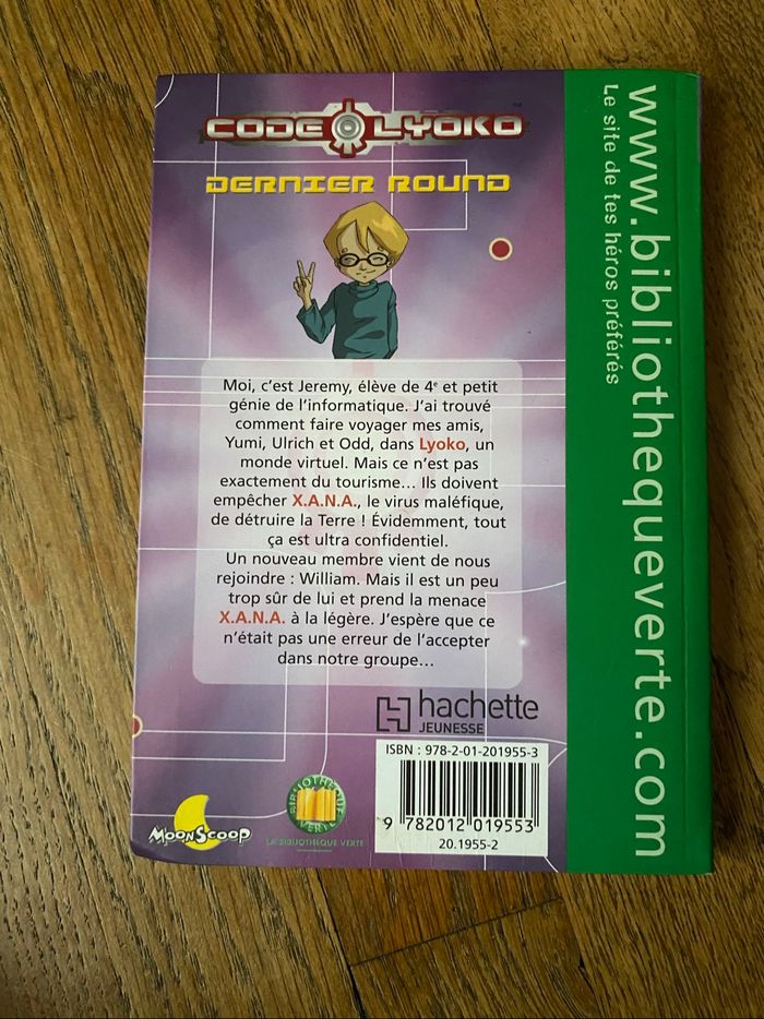 Livre Code Lyoko - photo numéro 2