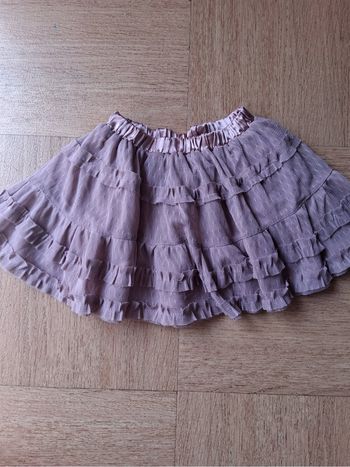 Jupe froufrou avec jupon