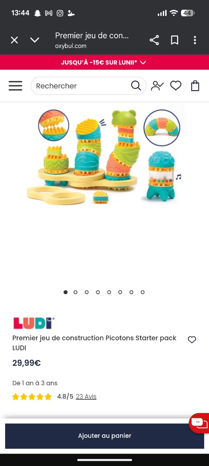 Jeu de construction Picoton ludi - photo numéro 4