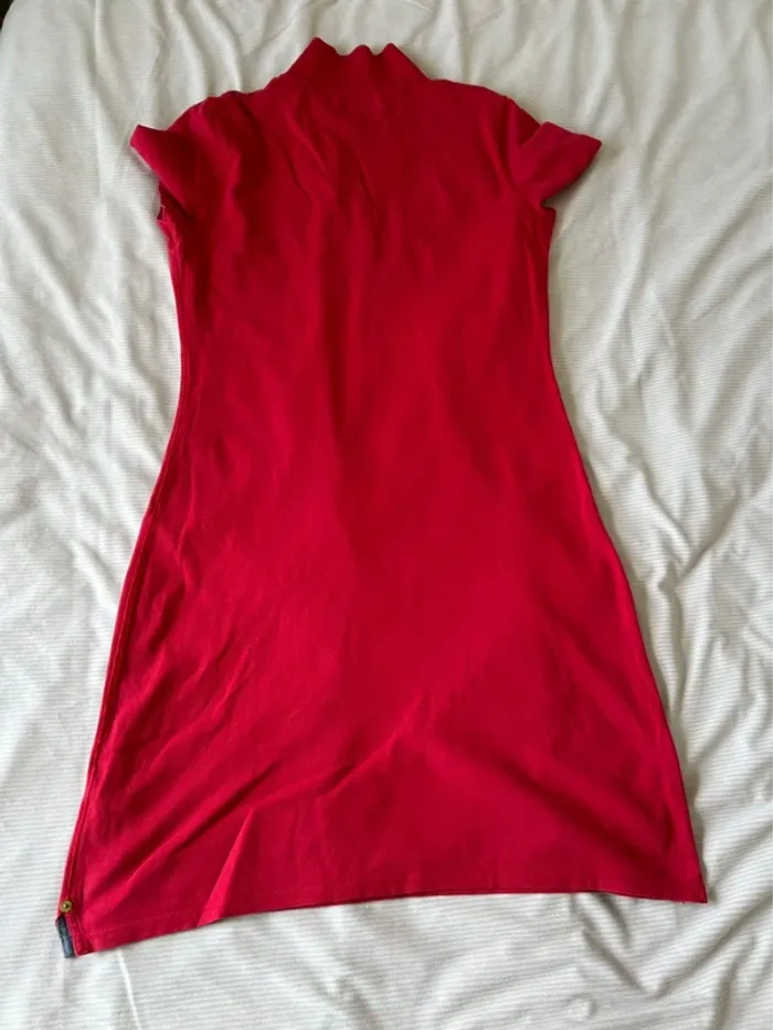 Robe polo rouge Tommy Hilfiger - photo numéro 2