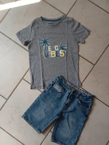 🌹ensemble 6 ans lupilu/ denim🌹