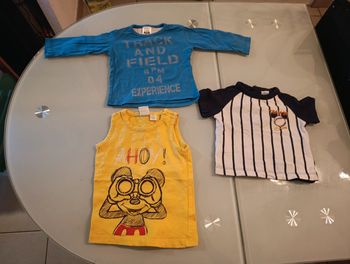 Lot de 3 hauts