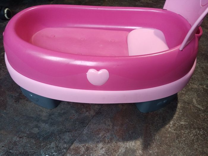 Lit  berceau rose pour poupée Smoby - photo numéro 8