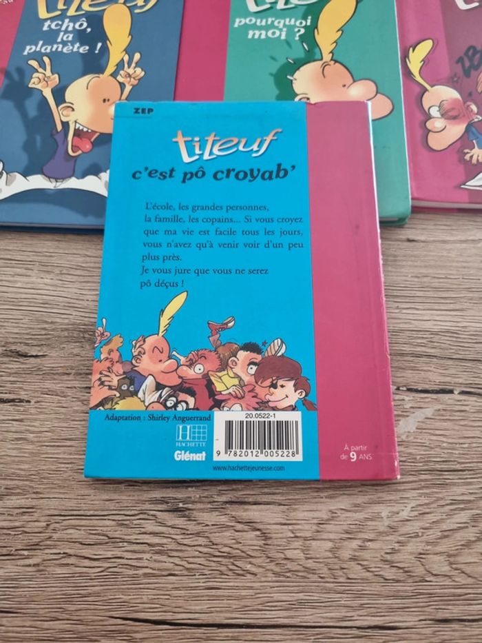 lot de 5 bd de poche titeuf zep - photo numéro 5