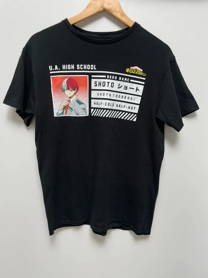 T-shirt My Hero Academia Mens Size Medium