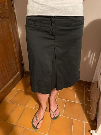 jupe noire zara M