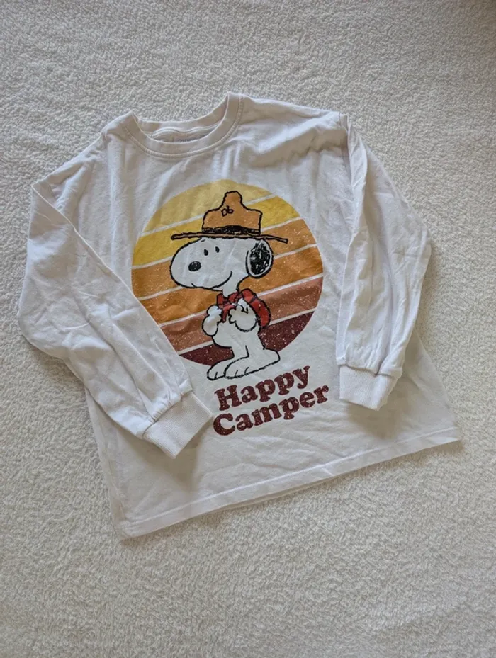 🌲 Sweat fin Snoopy x Zara – 9 ans - photo numéro 2
