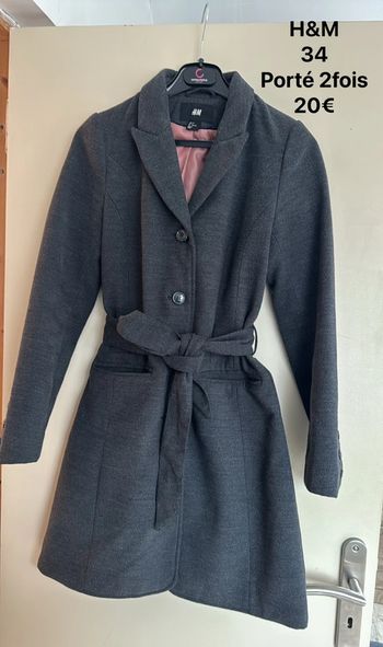 Manteau H&M XS gris