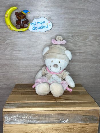 NIC209 doudou ours 🐻 nicotoy