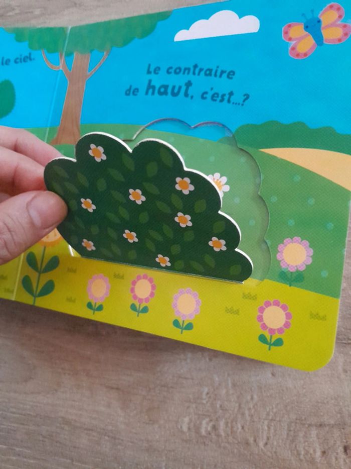 Livre épaisse cartonné les contraires - photo numéro 2