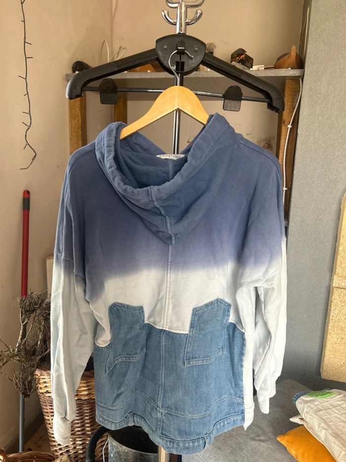 Sweat-shirt Grungemama avec empiècements jean - photo numéro 2