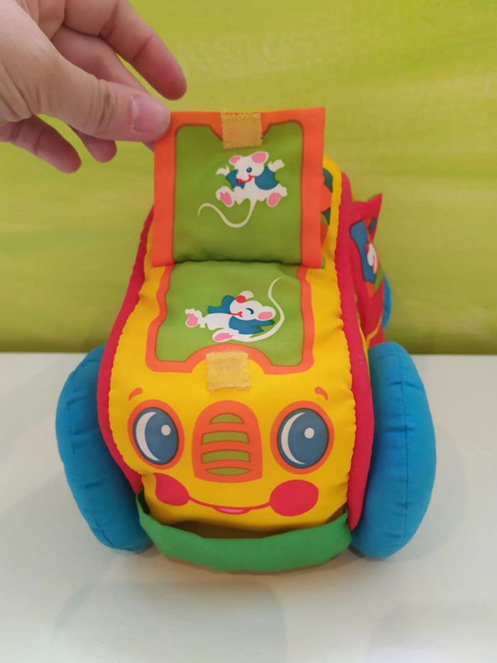 jouet voiture en tissu - photo numéro 6