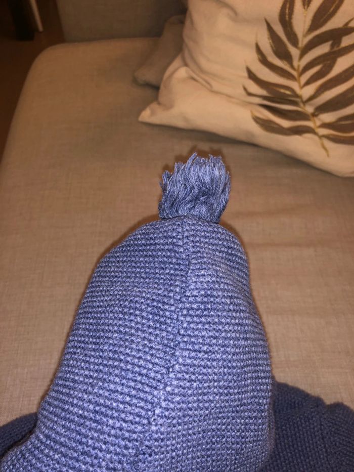 Gilet épais 3 mois bleu Cyrillus - photo numéro 5