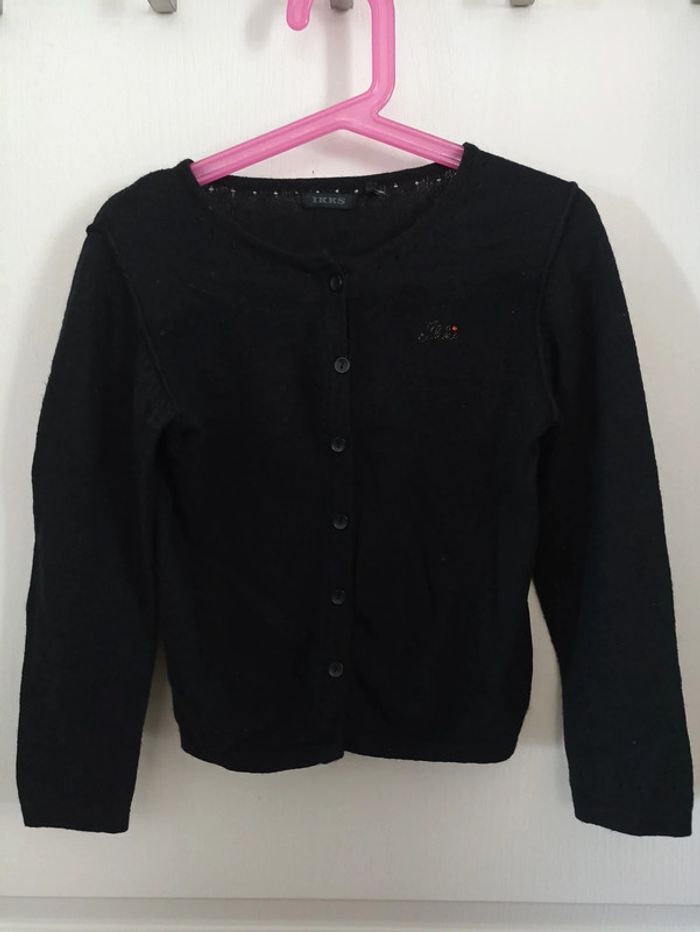 Gilet girly rock cachemire Ikks 5 ans