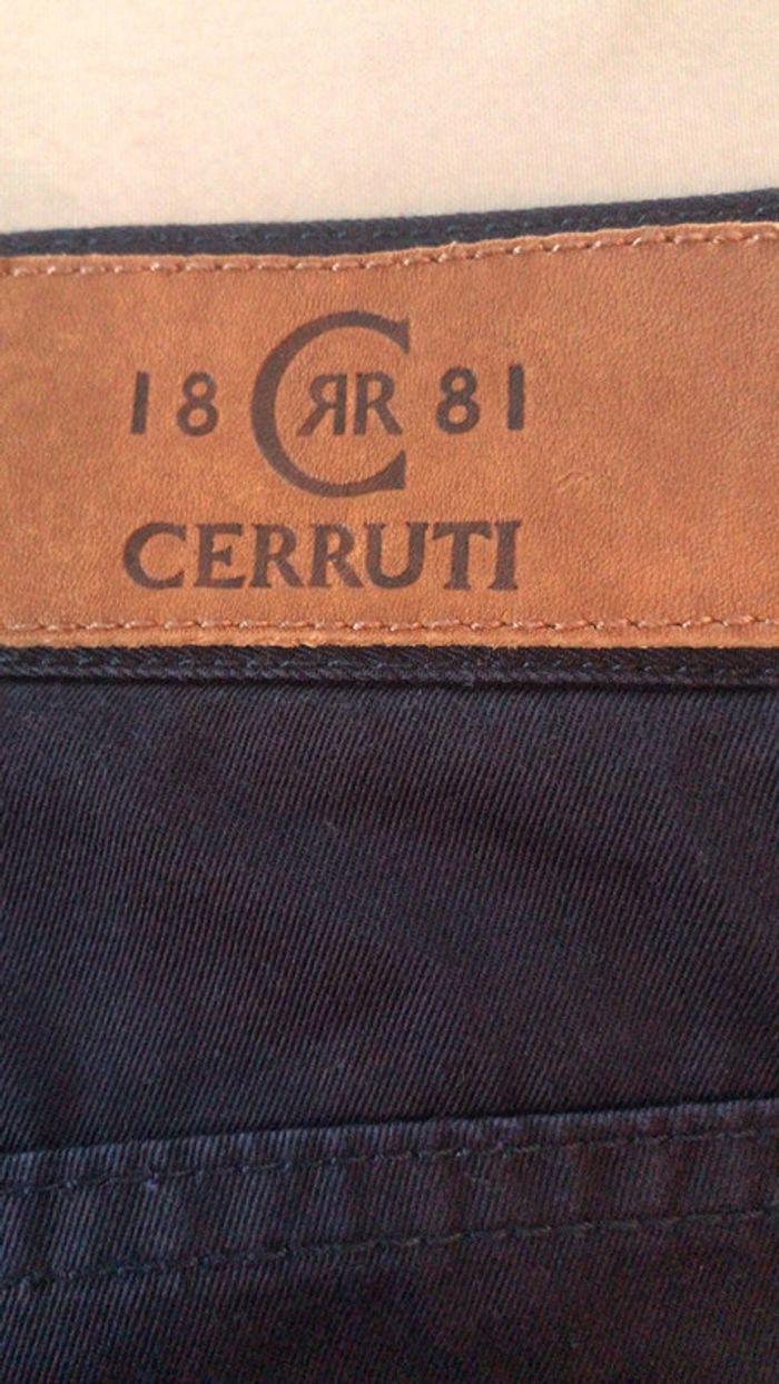 Pantalon bleu cerruti - photo numéro 2