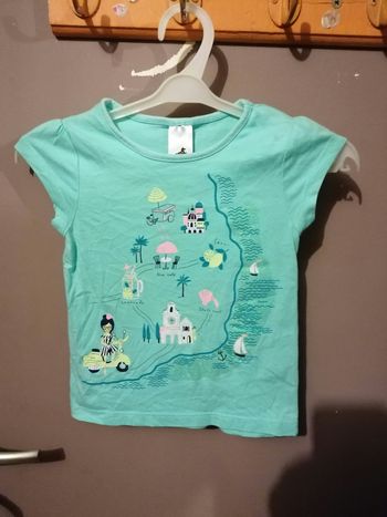Tee shirt fille taille 104 cm
