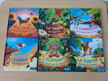 Lot de 6 livres Mc Donald's Hachette Contes d'animaux étonnants NEUFS