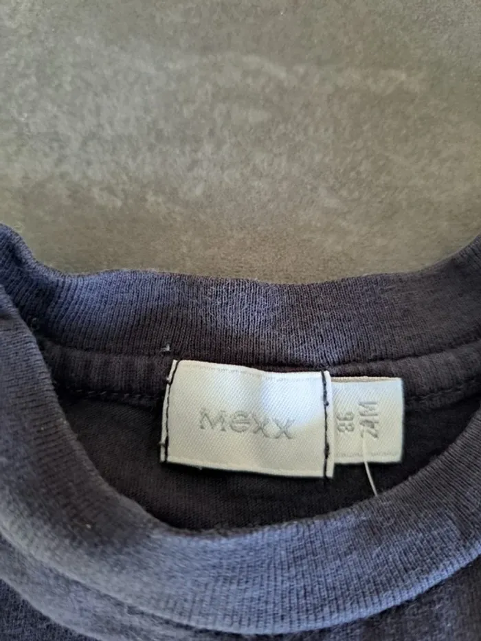 t-shirt manches longues mexx bleu 24 mois - photo numéro 2