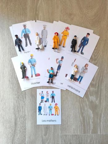 Cartes de nomenclature des métiers