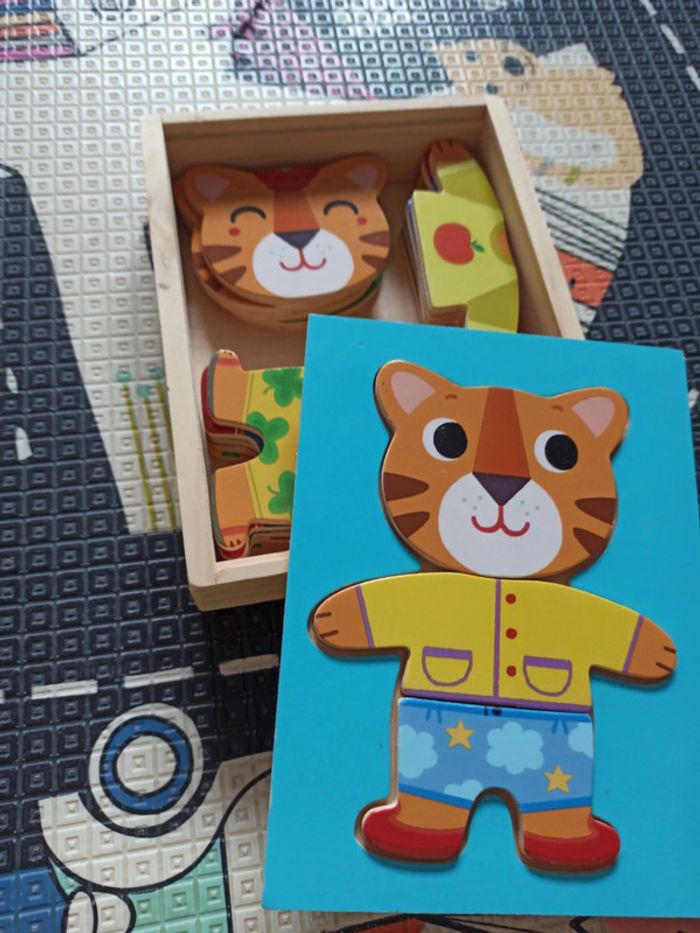 Jeu puzzle encastrable - photo numéro 2