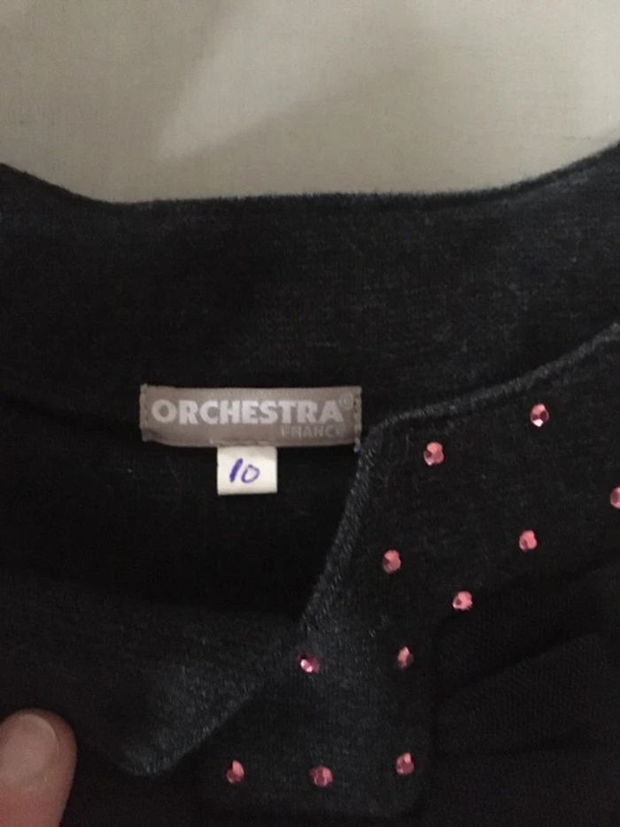 Robe courte grise anthracite Orchestra 8/10 ans - photo numéro 4