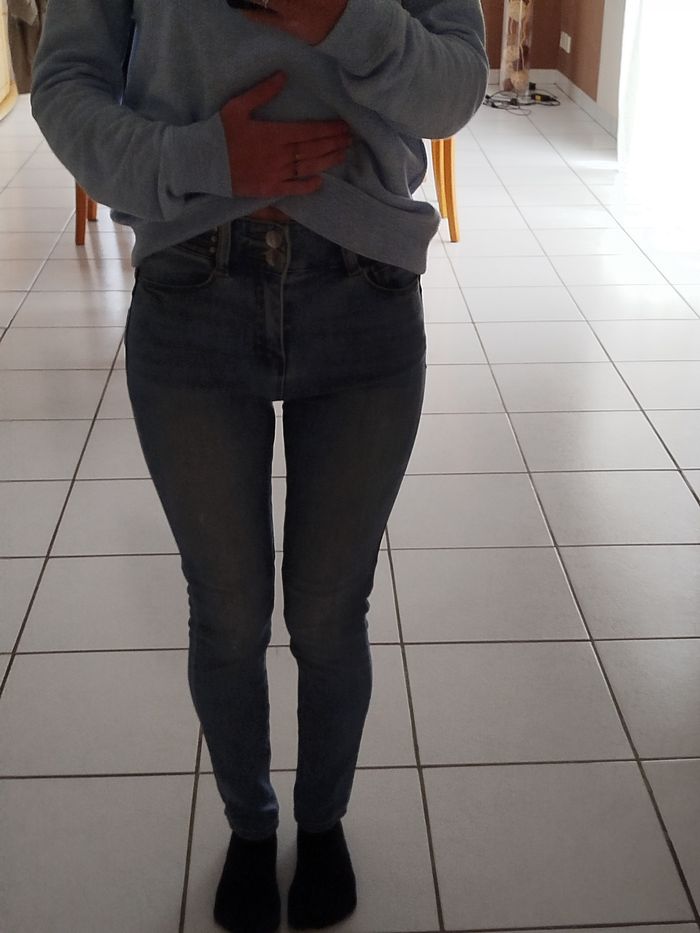 Jean bleu clair taille 34 Cache-Cache - photo numéro 5