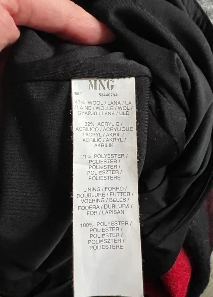 Robe en laine chaude et doublée Mango taille S 36 - photo numéro 6