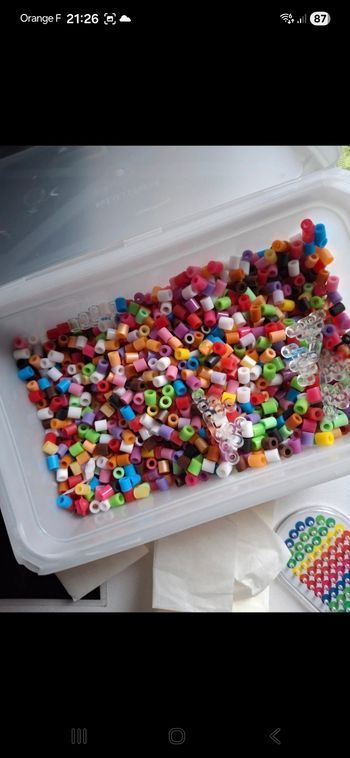 Perles à repasser enfant