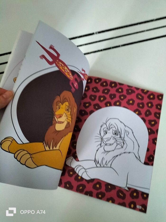 Disney 🧡 Coloriage Le roi Lion - photo numéro 3