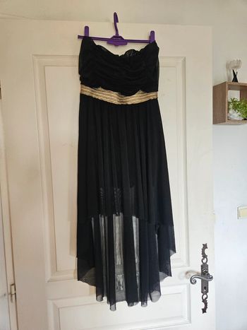 Robe bustier noire - Louis Six