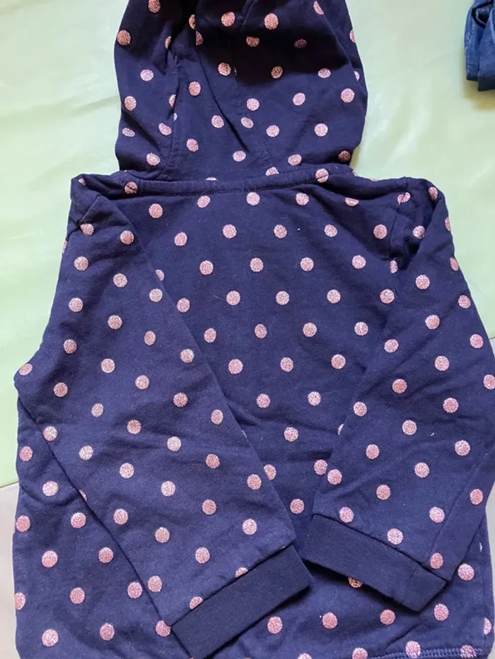 Ensemble gilet-jeans-haut ML 24 mois Babyclub - photo numéro 4