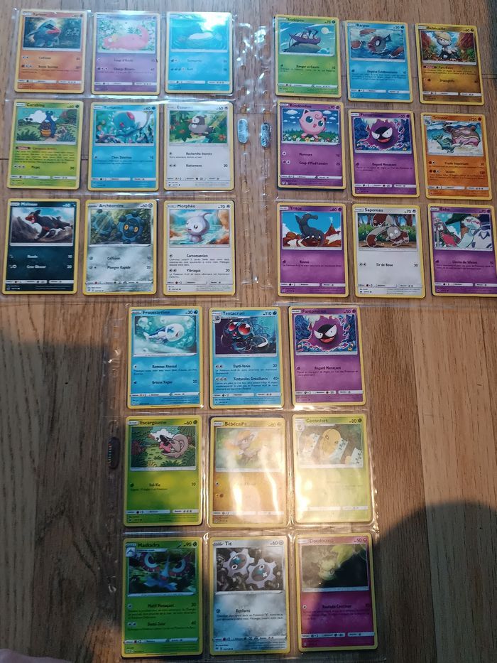 Lot de 50 cartes Pokémon sans double français uniquement  officiel