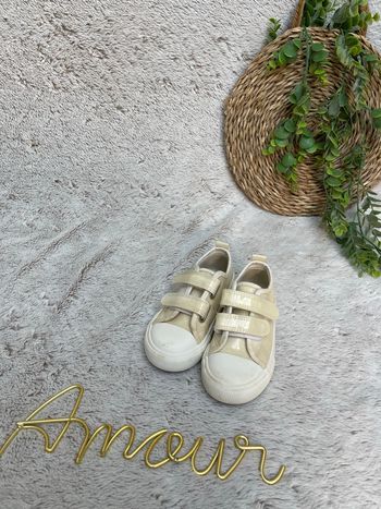 Basket blanche crème à pailletée - Primark - Taille 27 