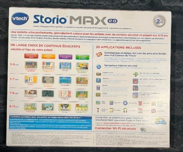 Tablette tactile storio max 2.0 5 rose VTECH - photo numéro 3