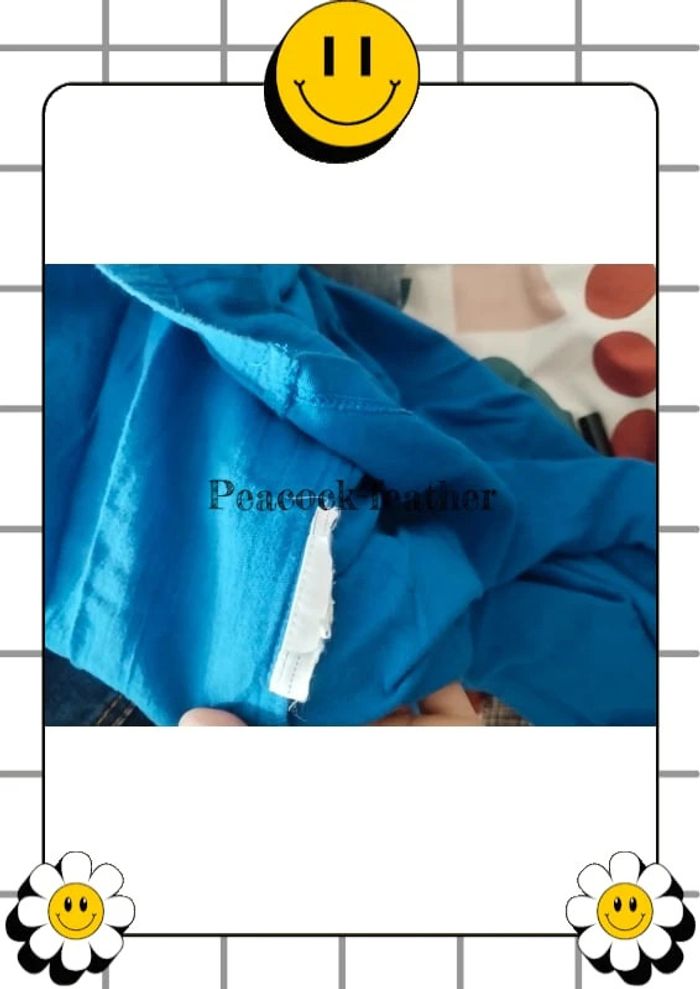 Débardeur bleu xl broderie anglaise kiabi - photo numéro 4