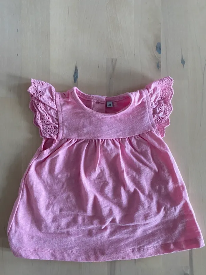 Lot 6 t-shirts - taille 3 mois - photo numéro 4