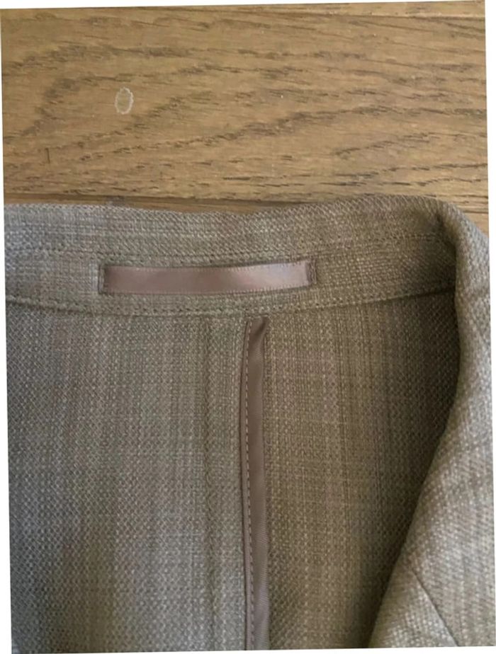 Blazer veste de costume Marron beige taille S Reserved neuf - photo numéro 3