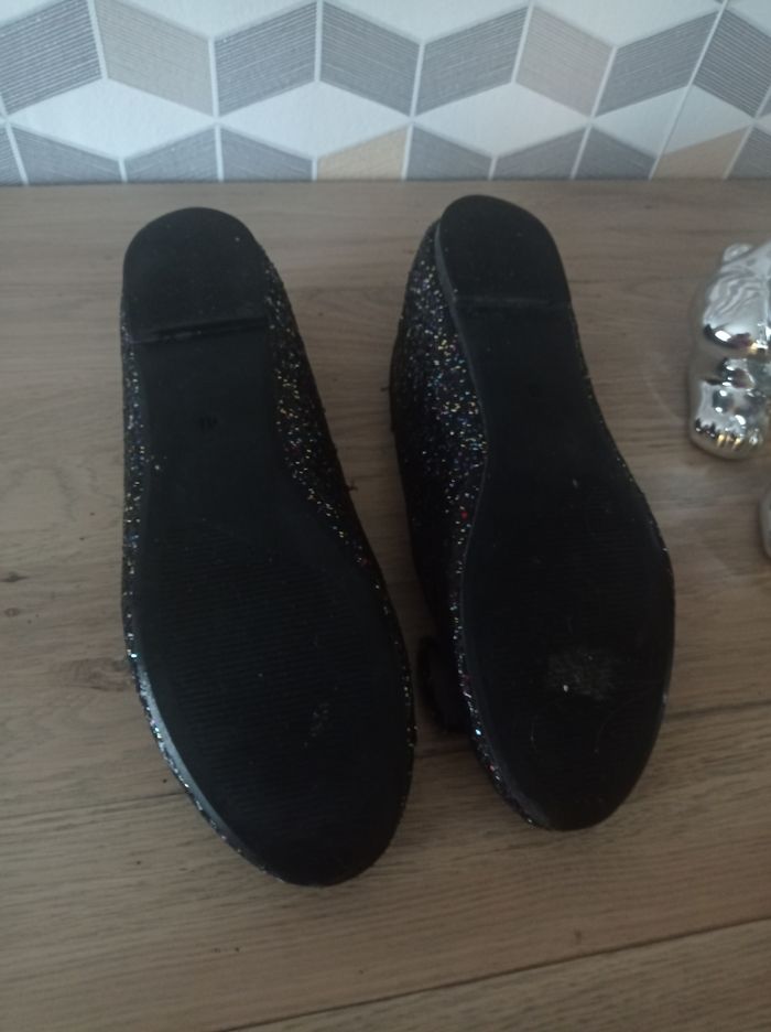 Ballerines paillettées noires - photo numéro 4